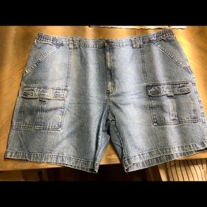 Mens denim shorts big and tall